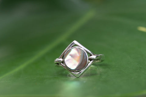 Abalone & Sterling Silver Ring