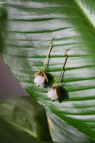 La Roma Earrings - Mist