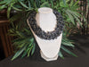 Big Pearl Necklace Black