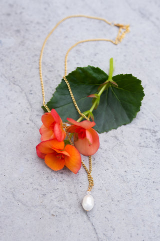 April Birthstone Necklace