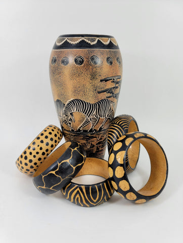 African Wood Bracelet