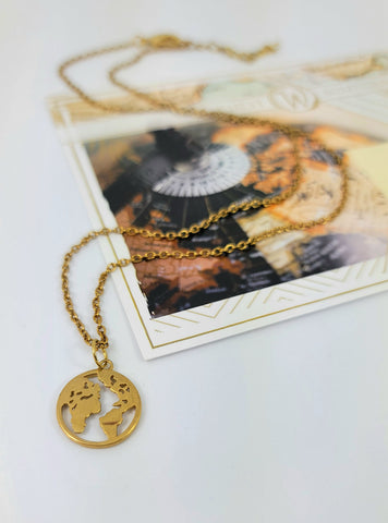 Golden Globe Necklace
