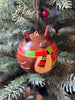 Reindeer Gourd Ornament