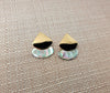Gold Drop In the Ocean Earrings