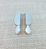 Silver Moon Phase Earrings