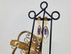 Royal Amethyst Earring