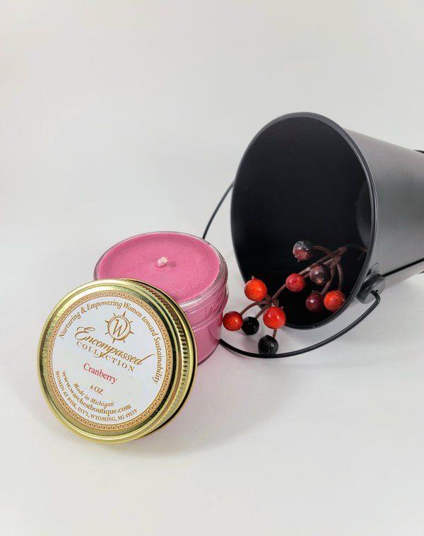 Cranberry Candle