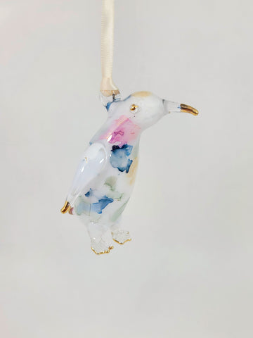Ceramic Penguin Ornament