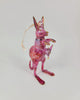 Red Ceramic Kangaroo Ornament
