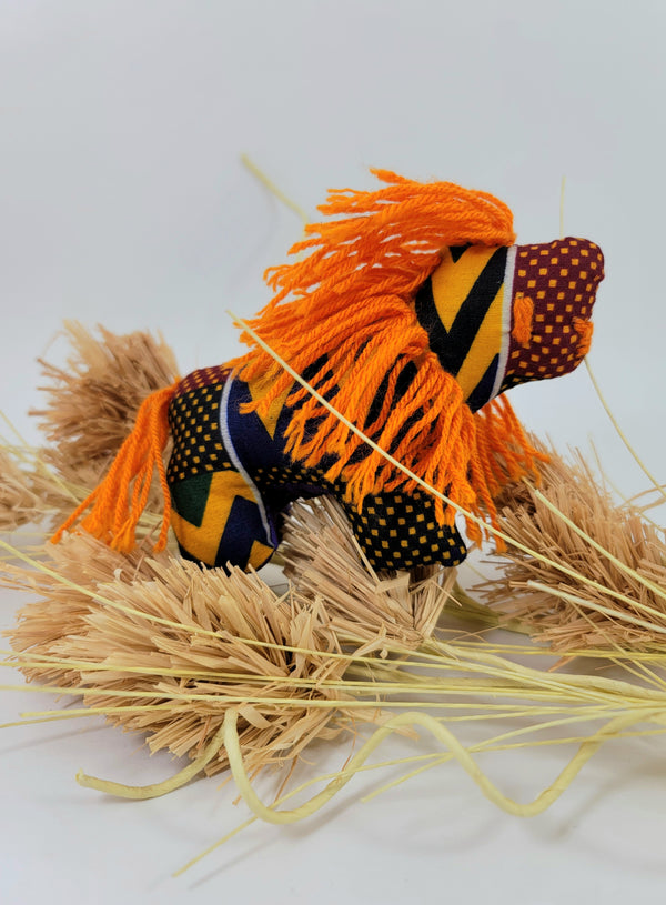 Abstract African Lion