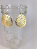 Golden Doily Earrings