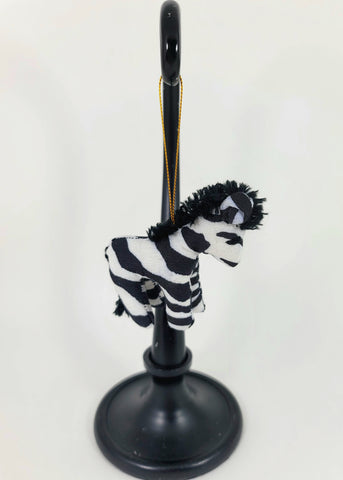 Safari Zebra Ornament