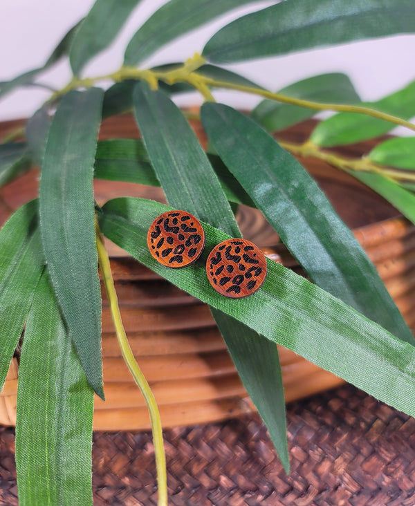 Wildwood Earrings Leopard