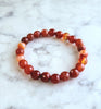 Faceted Red Agate