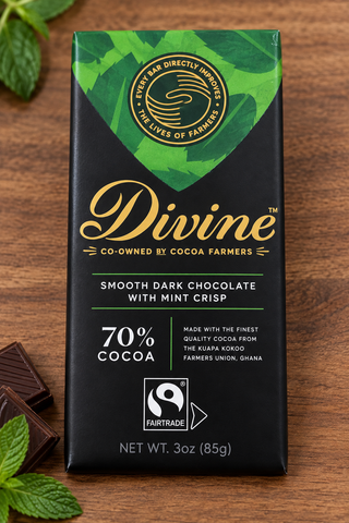 Dark Chocolate with Mint