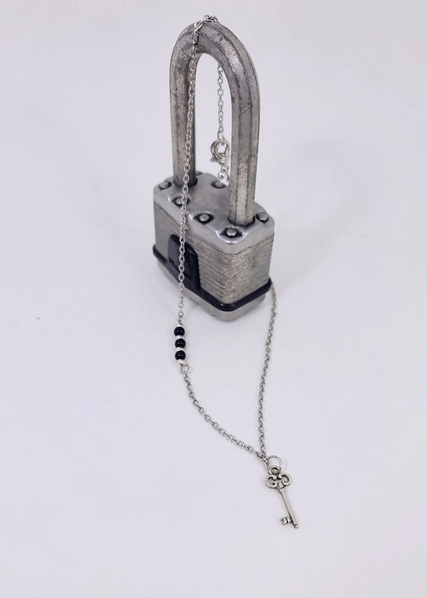 Key Charm Necklace