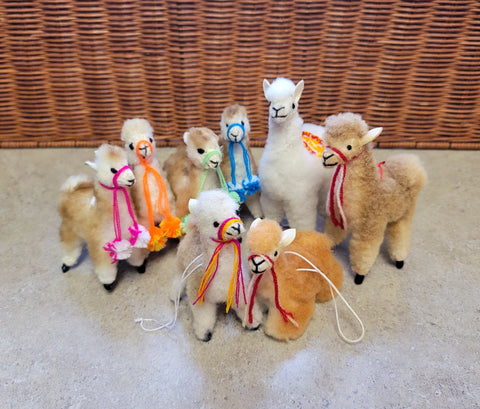 Small Stuffed Alpaca Vicuna