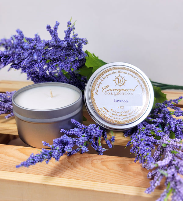 Lavender Spa Candle 4 oz.