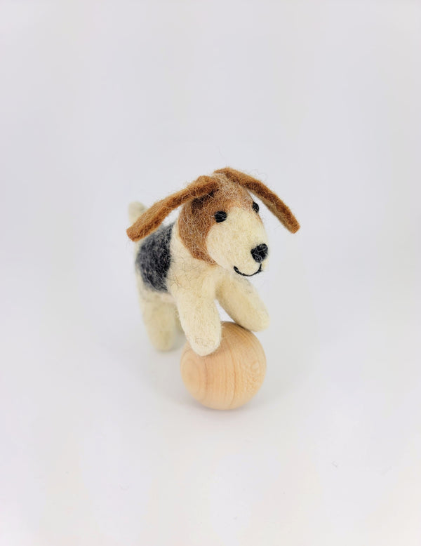 Small Felt Dog