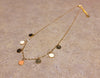 Pastel Coin Necklace