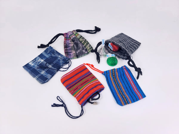Mini Woven Pouch