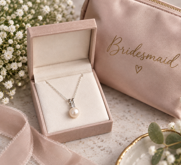 Silver Priceless Pearl Necklace