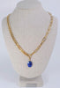 Lapis Pendant (108450) paired with Half & Half Necklace (108552 - sold separately))