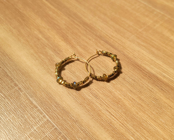 Tambourine Earrings