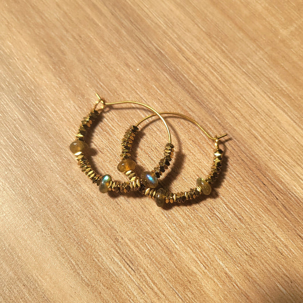 Tambourine Earrings
