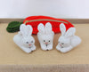 Carrot with 3 Rabbits