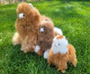 Alpaca Llama Size Reference (from left to right): Stuffed Alpaca Llama (105574), Alpaca Llama - Small (108224), Mini Alpaca Llama (108570)