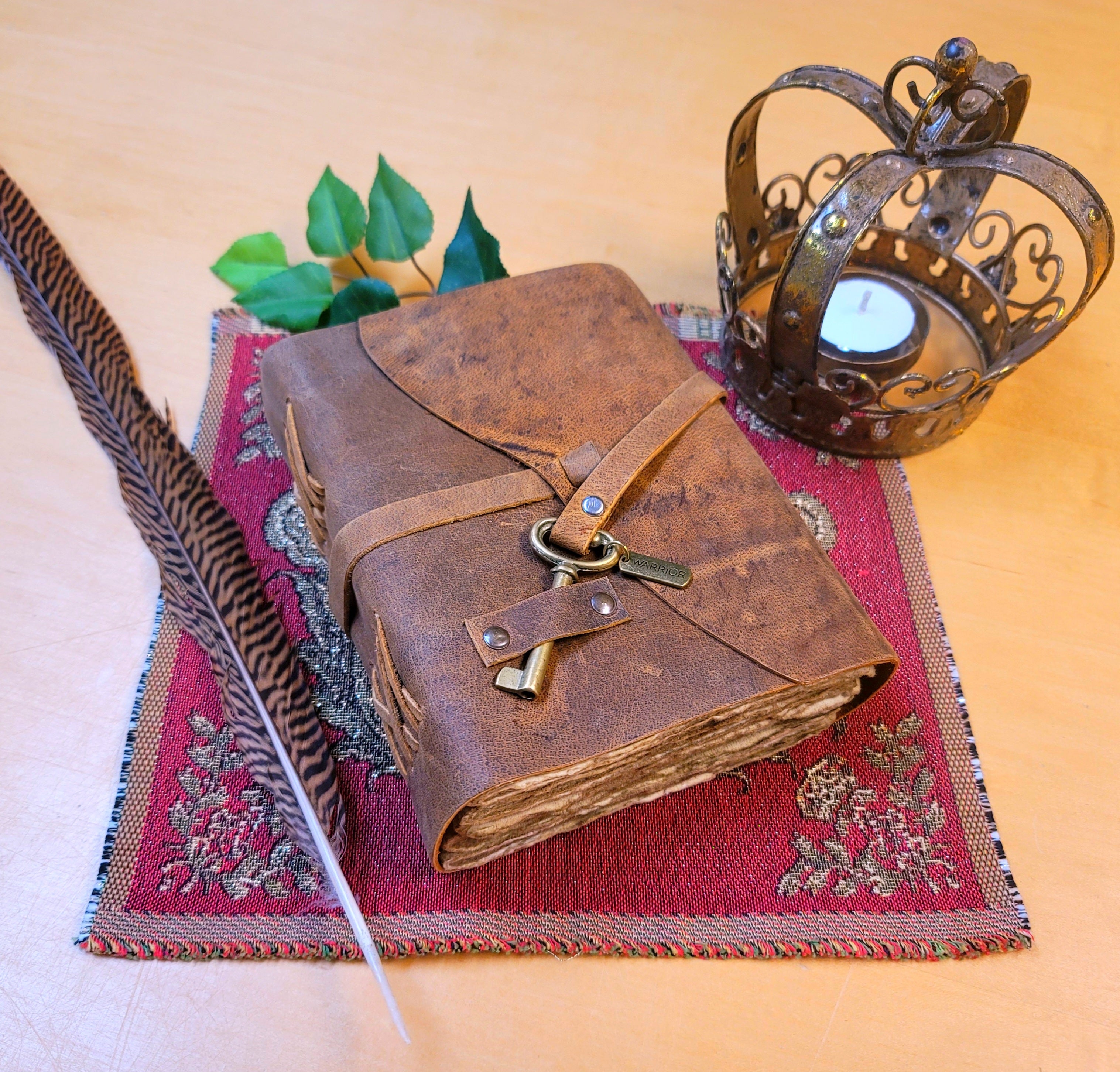 Warrior Journal Leather Warrior Journal – WAR Chest Boutique