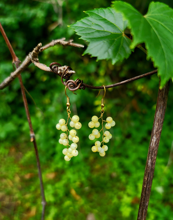 Agate Grapevine Earrings