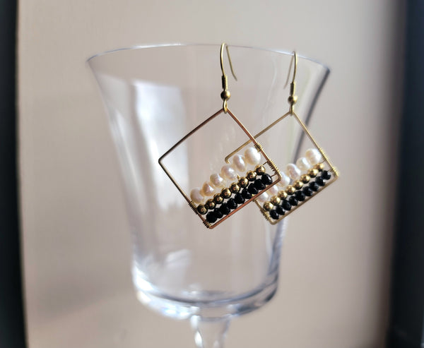 Midnight Trifecta Earrings