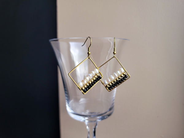 Midnight Trifecta Earrings