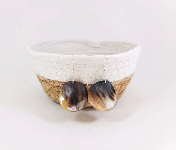 Cow Horn Curve Earrings