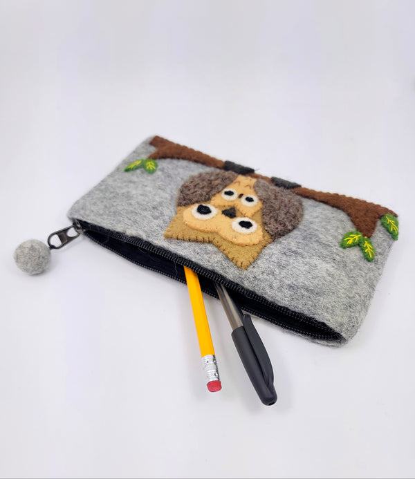 Felt Owl Purse