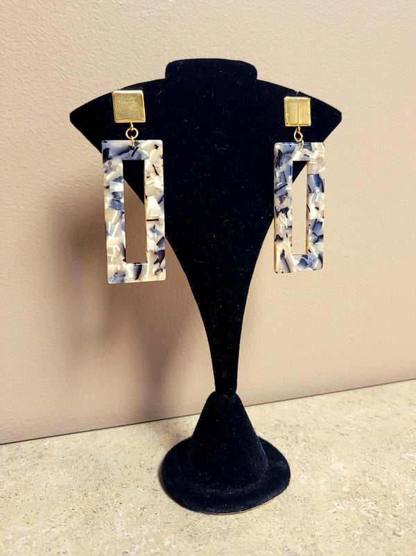 Marbleous Earrings