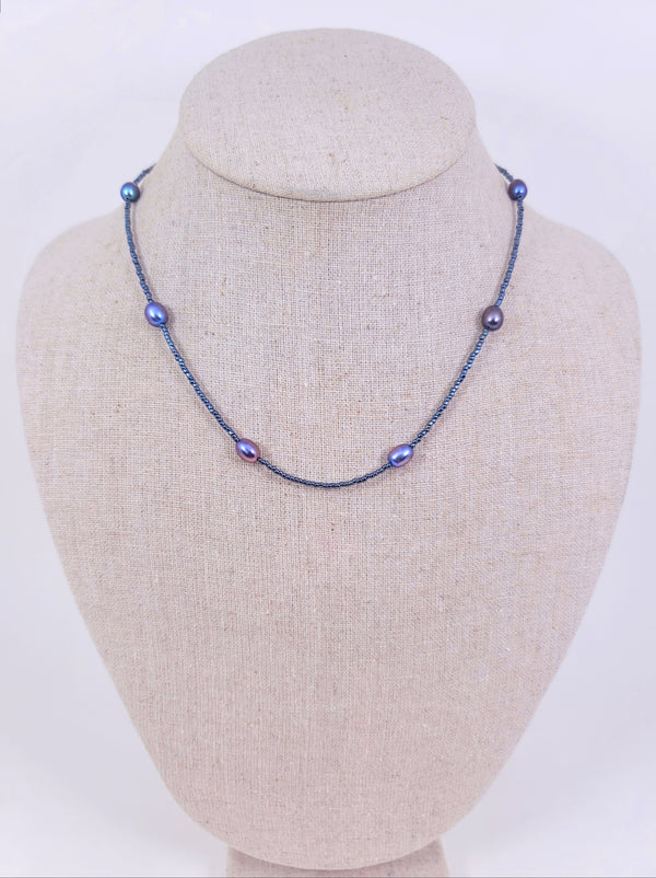 Nightfall Pearl Necklace
