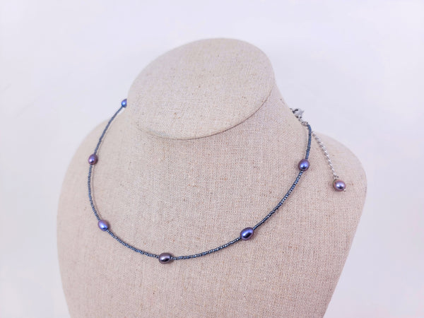 Nightfall Pearl Necklace