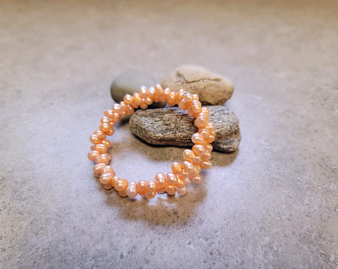 Peach Ocean's Embrace Bracelet