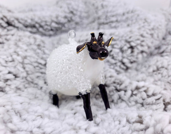 Fluffy Sheep Ornament