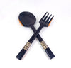 Ebony & Bone Serving Set