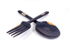 Ebony & Bone Serving Set