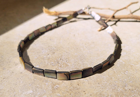 Abalone Stream Necklace