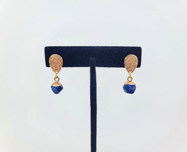 Lapis Drop Earrings