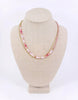 Pink Bejeweled Necklace