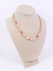 Pink Bejeweled Necklace