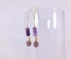 Amethyst Amour Earrings