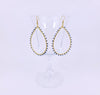 Navy Crystal Earrings